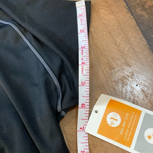 Champion Womens DuoDry Sports Top Black Semi Fitted  Pullover  Athletic Medium - Picture 7 of 10